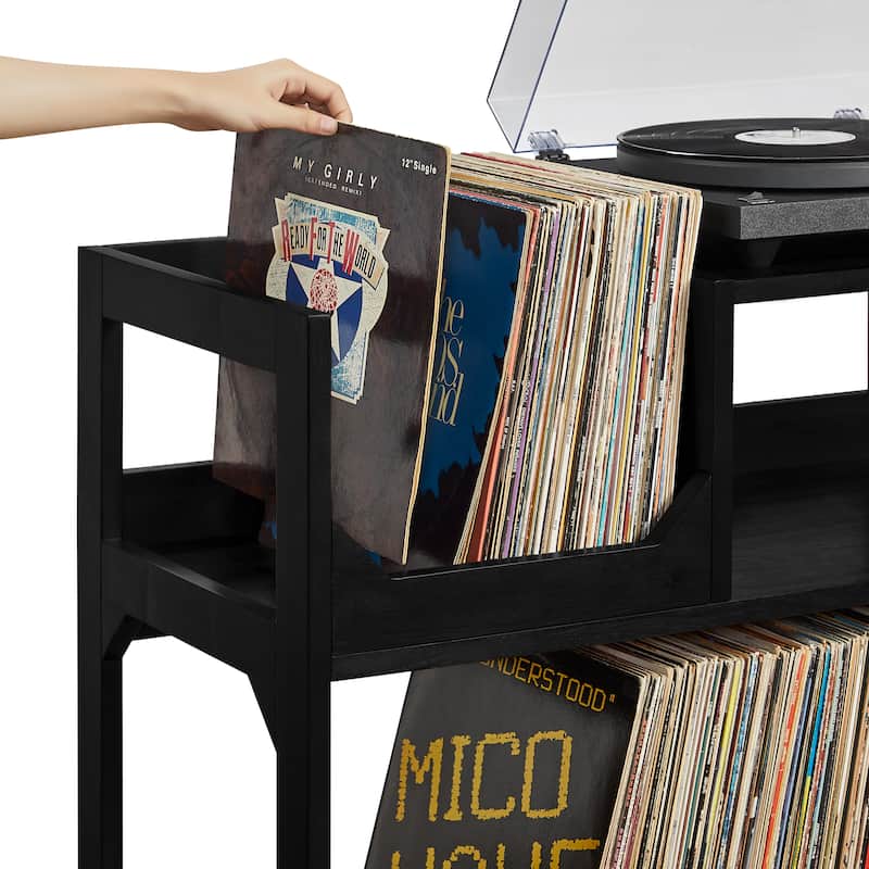 Crosley Asheville Medium Record Storage Console