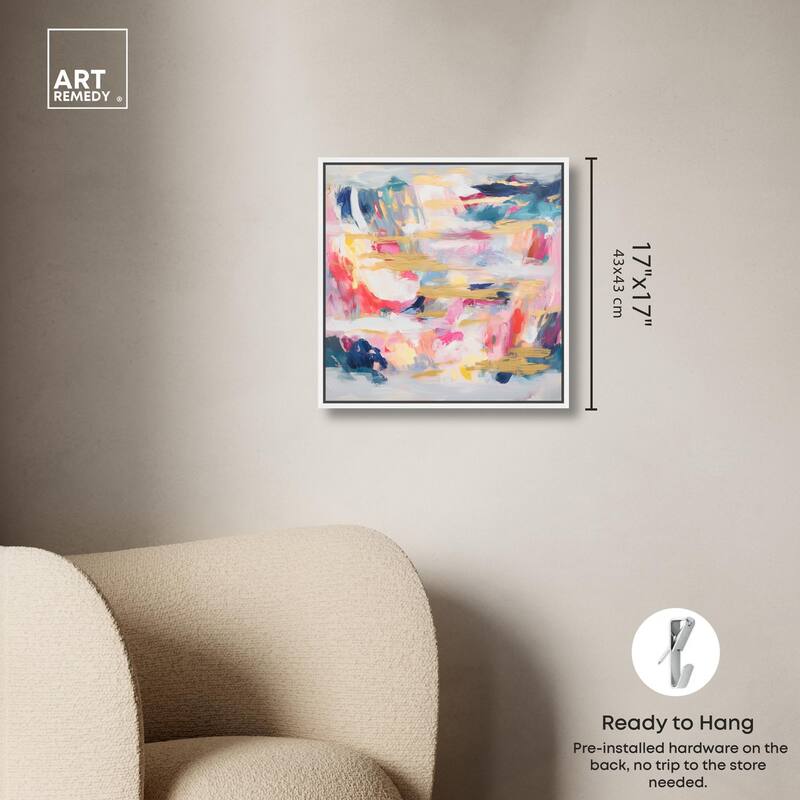 Balipink III Canvas by Art Remedy