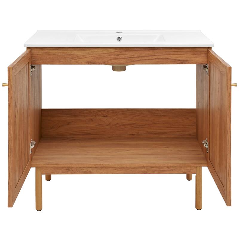 Classe Bathroom Vanity in Oak