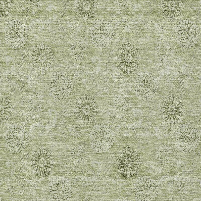 HomeRoots Floral Transitional Rectangle Outdoor Rug