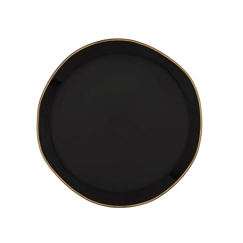 Good Morning Plate Black - Black