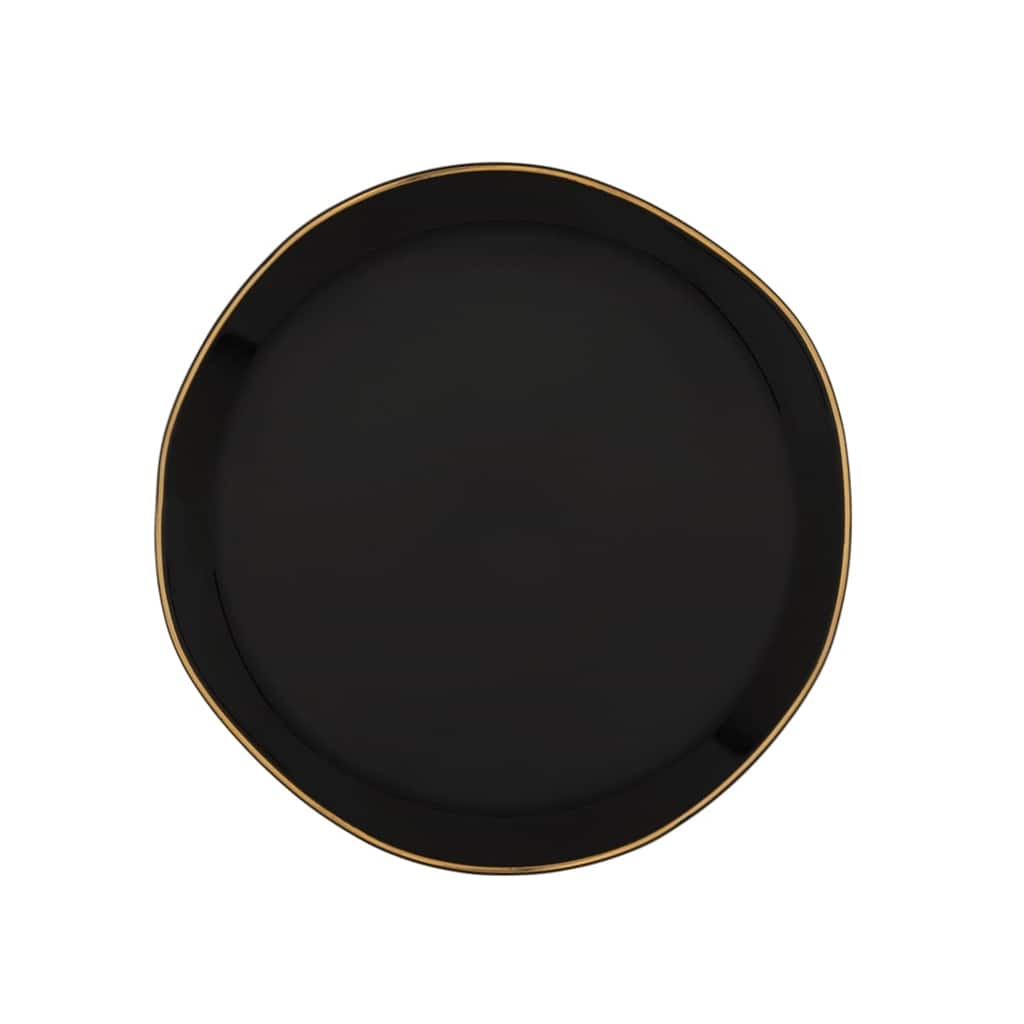 Good Morning Plate Black - Black