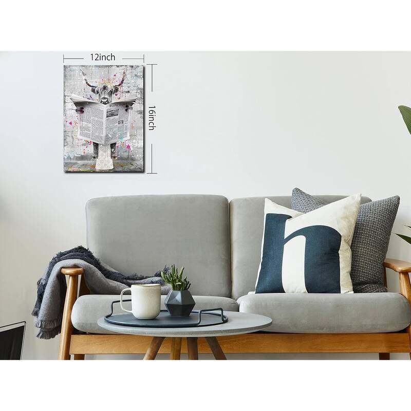 Funny Animal Canvas Wall-Decor
