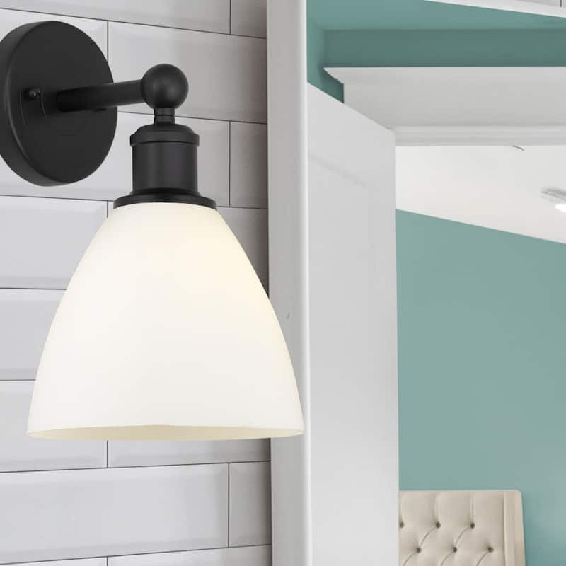 Innovations Lighting 616-1W-12-8 Bristol Sconce Bristol Glass 12" Tall