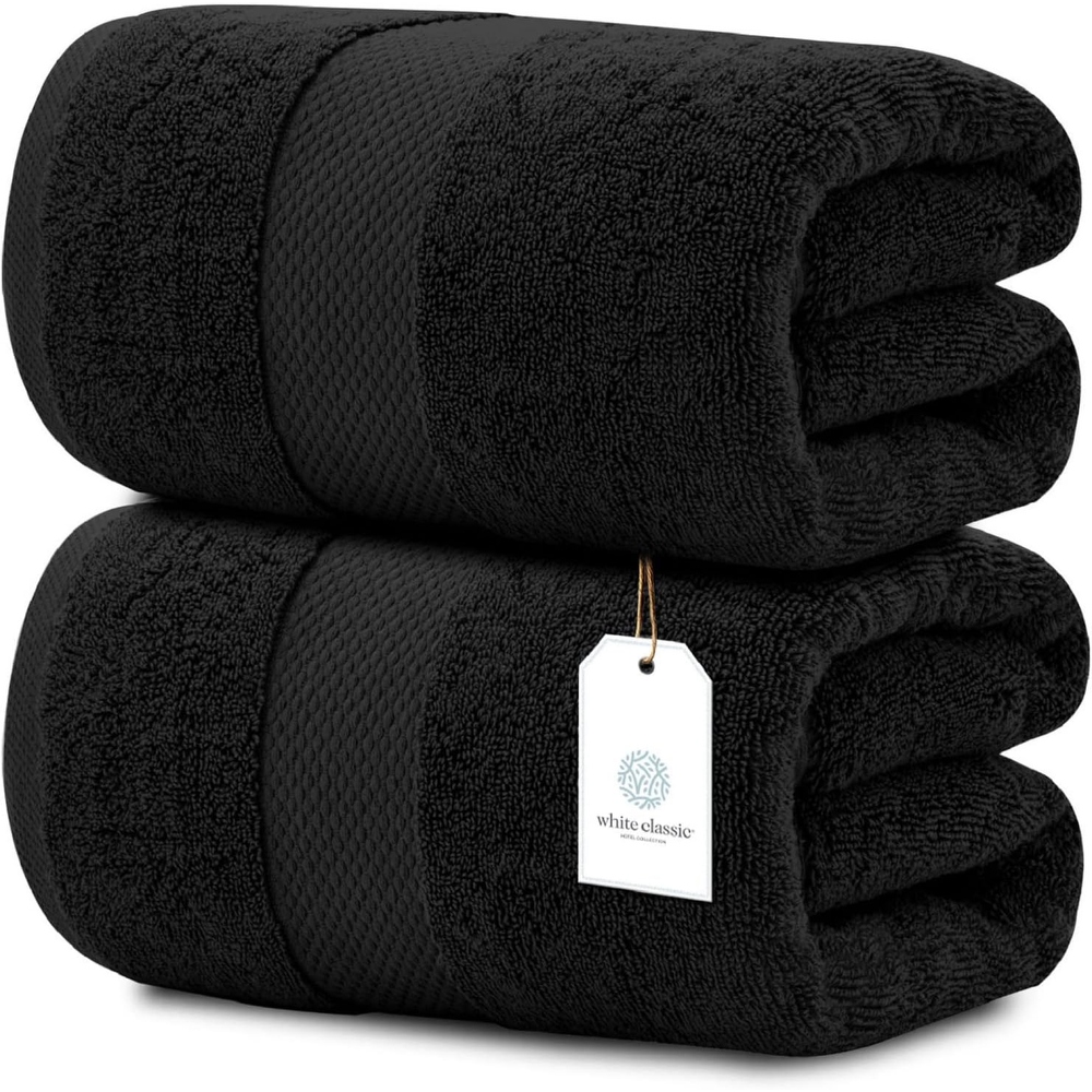 Bed bath and beyond black towels 2025