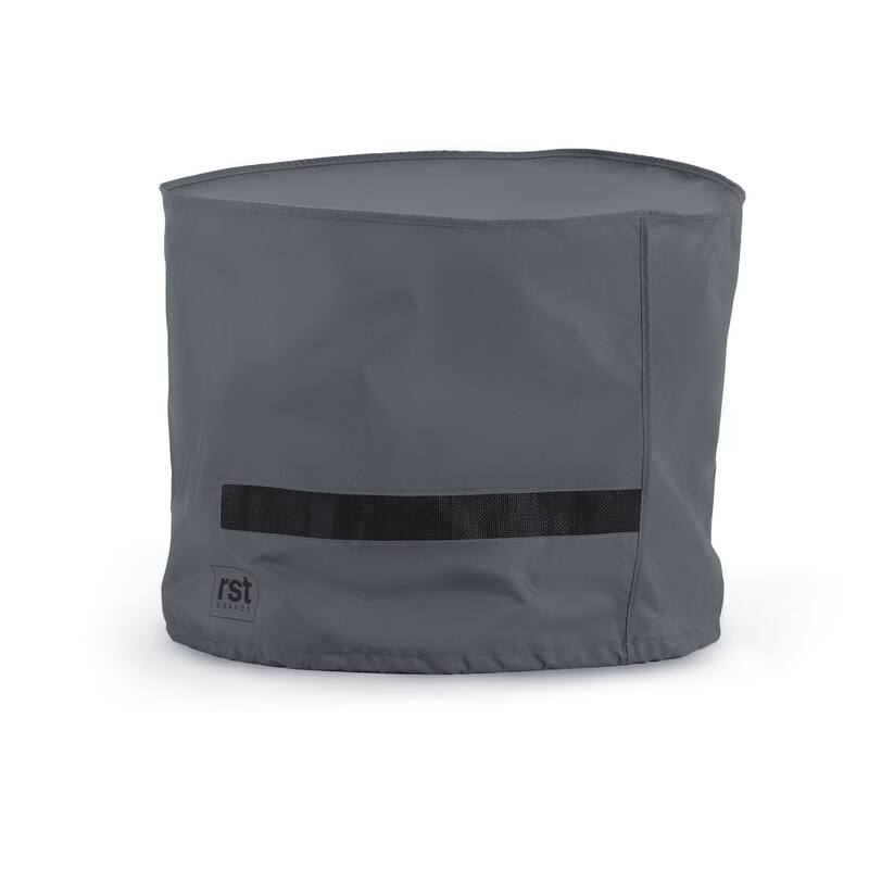 Venetia 5 Piece Polyester Outdoor Patio Club Chair Deluxe Furniture Cover - Grey