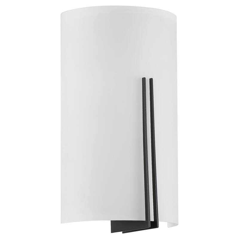 Prong Tall LED Wall Sconce - Matte Black