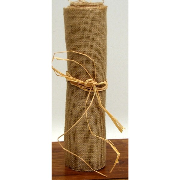 Burlap 12" X 9' Roll