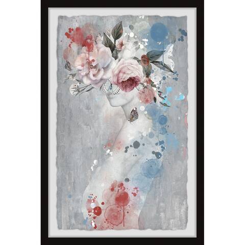 'Darling Be Daring' Framed Painting Print
