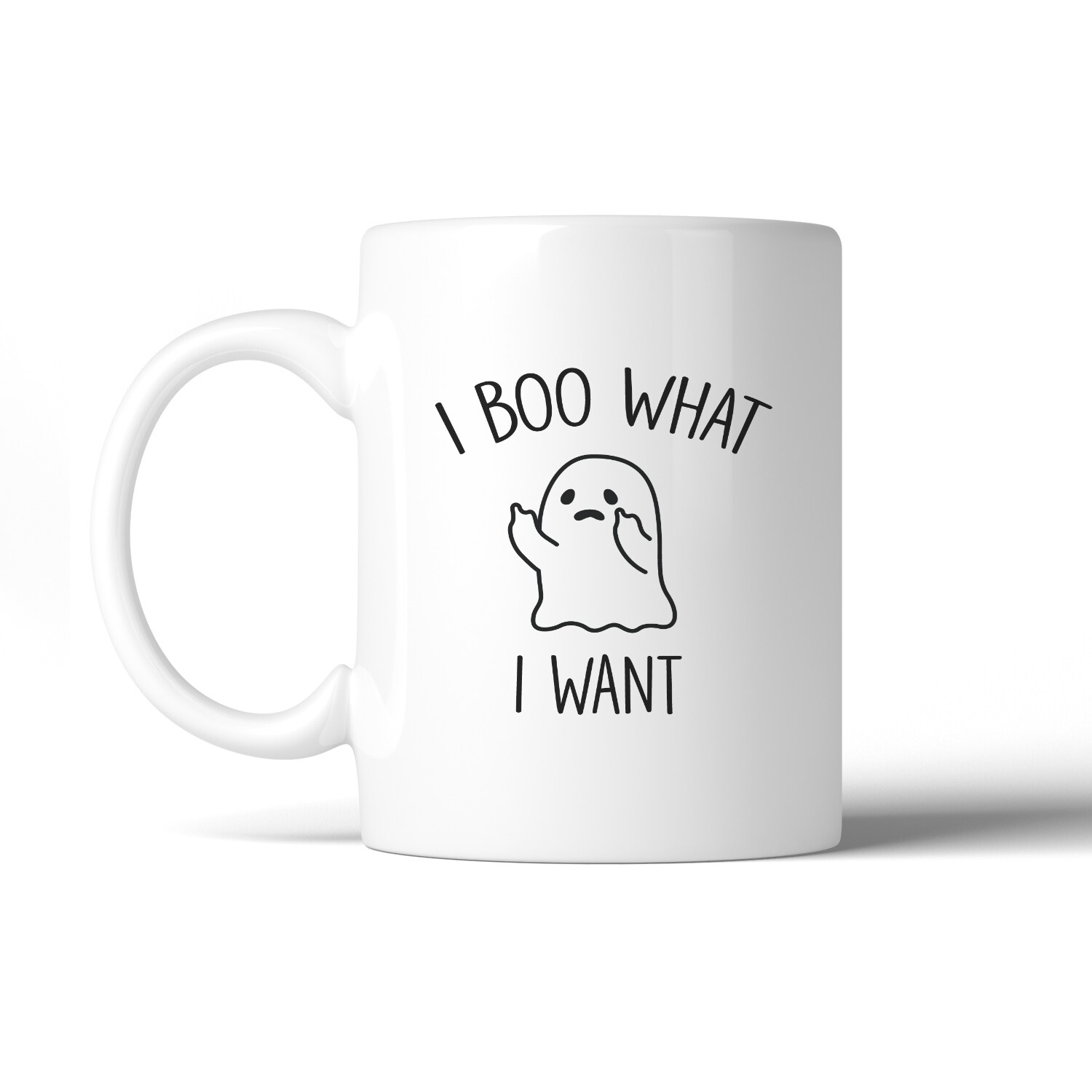 Shop I Boo What I Want Ghost Coffee Mug For Halloween Decorative