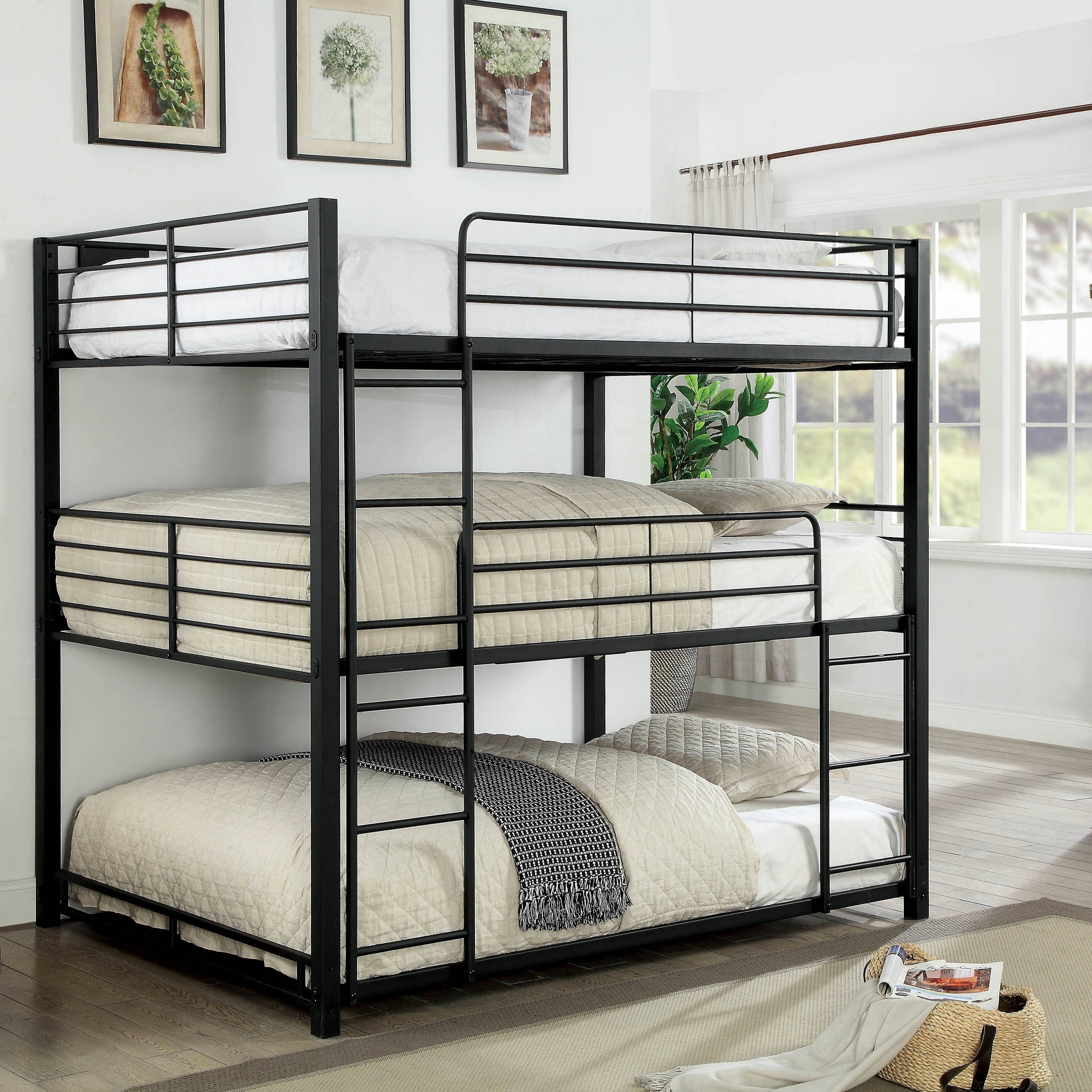 triple decker bed design