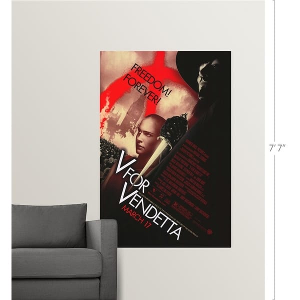 v for vendetta 2005 poster