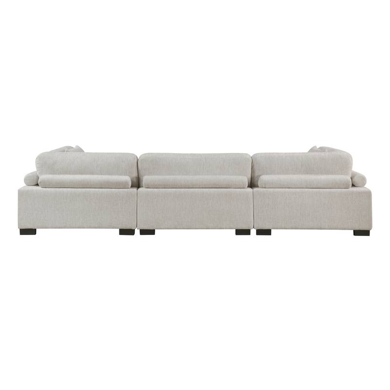 Abbeville Microfiber Living Room Sofa