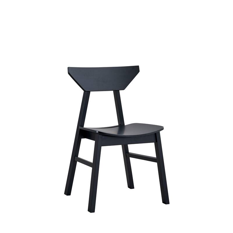 Briar Black Finish Side Chair (Set of 4) - Black