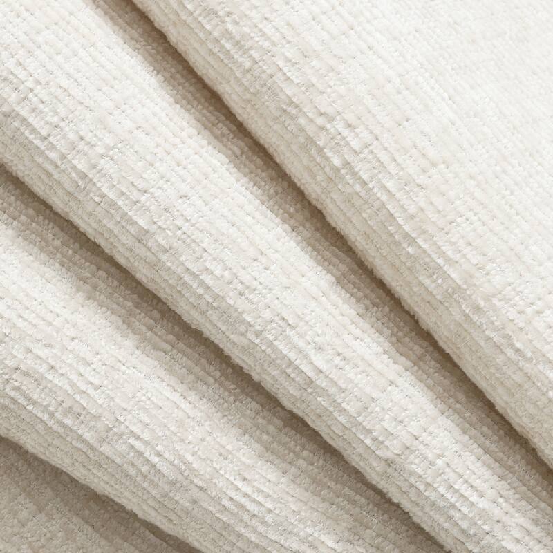 Chenille Cloud Sofa with Cup Holders, USB Port & Bluetooth Speaker, Convertible Loveseat with Drop Down Table & Storage Armrest