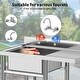 preview thumbnail 5 of 5, Kitchen Sink with 4 Knife Holders