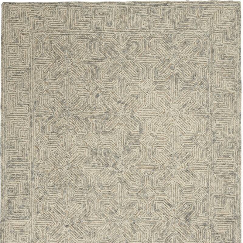 Dunuc Power Loomed Geometric Abstract Modern Soft Area Rug By HomeRoots
