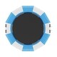 preview thumbnail 3 of 21, 13ft Recreational Inflatable Water Trampoline Bounce with 3-Step Ladder and Electric Air Pump Blue-White
