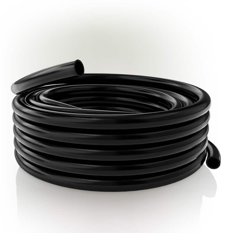Wall PVC Black Coil Tubing