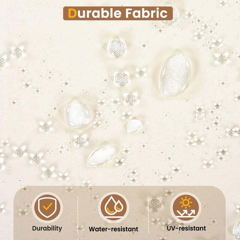 4-Piece Outdoor Conversation Sofa Set with Acacia Wood Coffee Table by Leisure Zone