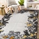 preview thumbnail 24 of 30, Contemporary Floral Border Indoor/Outdoor Area Rug