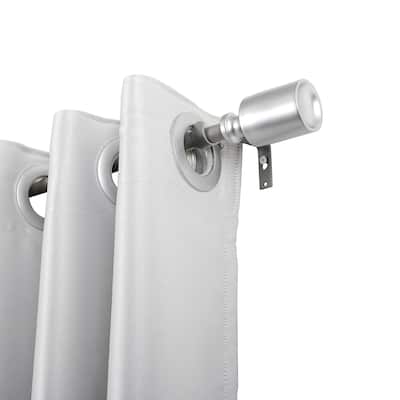 UTOPIA ALLEY Wall Mounted 3/4 Inch Curtain Rod - Curtain Rods For Windows 86 to 120 Inch, Adjustable Drapery Rods