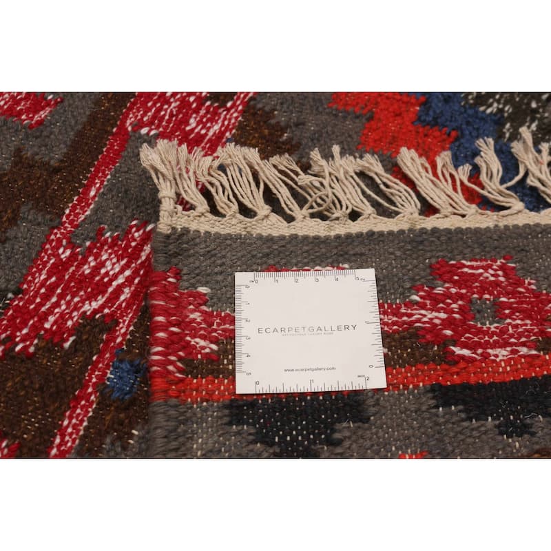 Ankara FW Grey Kilim 5'2" x 8'2" - 5'2 x 8'2