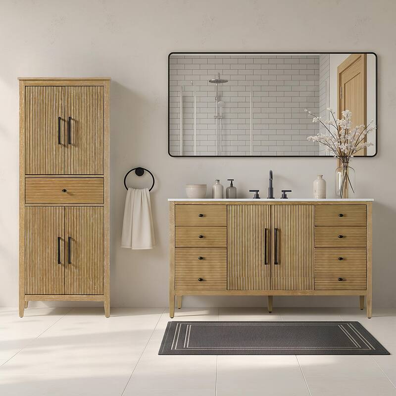Kensington 16-28 Inch Bath Storage Cabinet