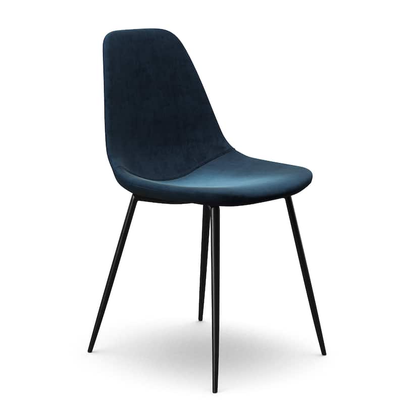 Maxine Velvet Side Chairs (Set of 2)