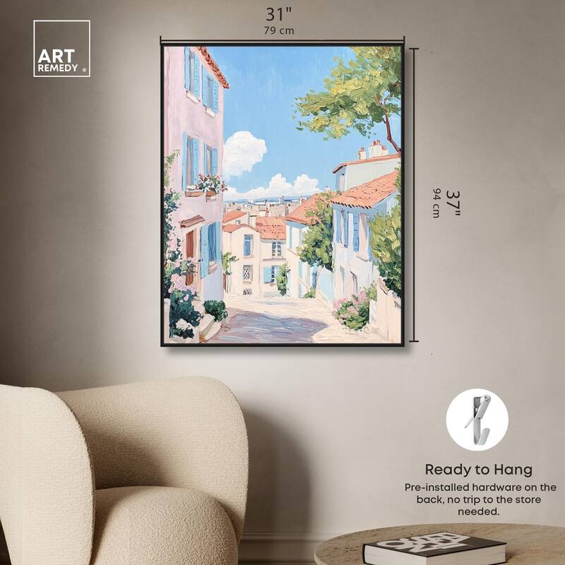 Cobblestone Dreams Canvas by Art Remedy