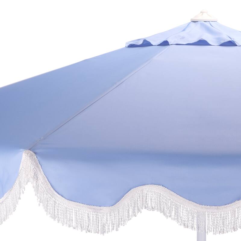 SAFAVIEH Outdoor Living Torsa 9ft Crank Umbrella