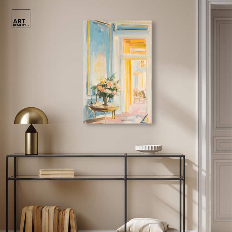 Glowing Room I Canvas by Art Remedy, Gallery Wrapped