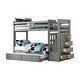 preview thumbnail 7 of 7, Tyson Twin/Twin Bunk Bed with Storage Ladder