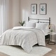preview thumbnail 3 of 9, Madison Park Aurora Ivory Extra Warm Down Alternative Comforter Set