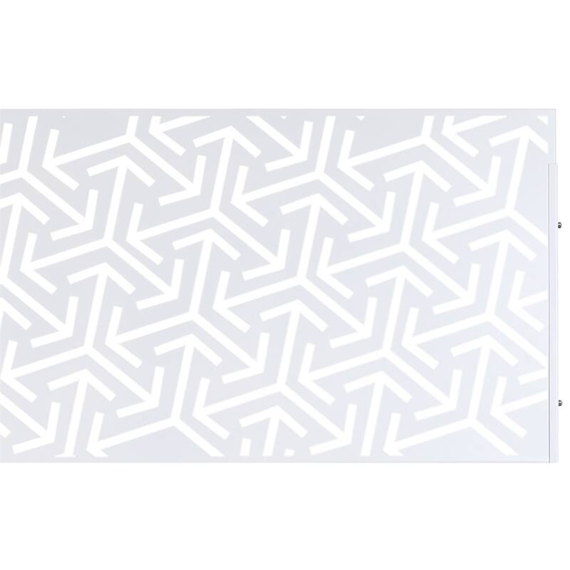 Outdoor & Indoor Freestanding Privacy Screen Privacy Screen 76"H×48"W