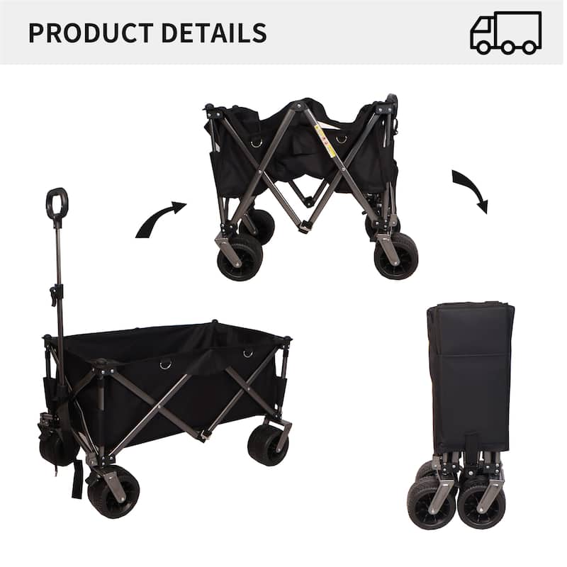 Heavy Duty Utility Beach Wagon Cart