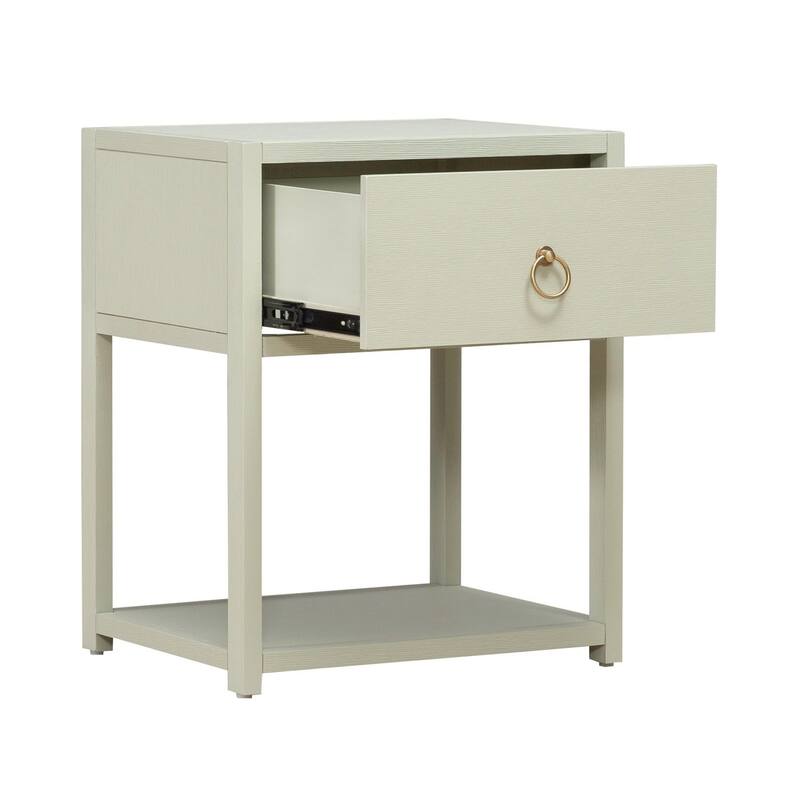 Liberty Furniture East End 1 Shelf Accent Table Green Mist - Width21" x Depth17" x Height26"