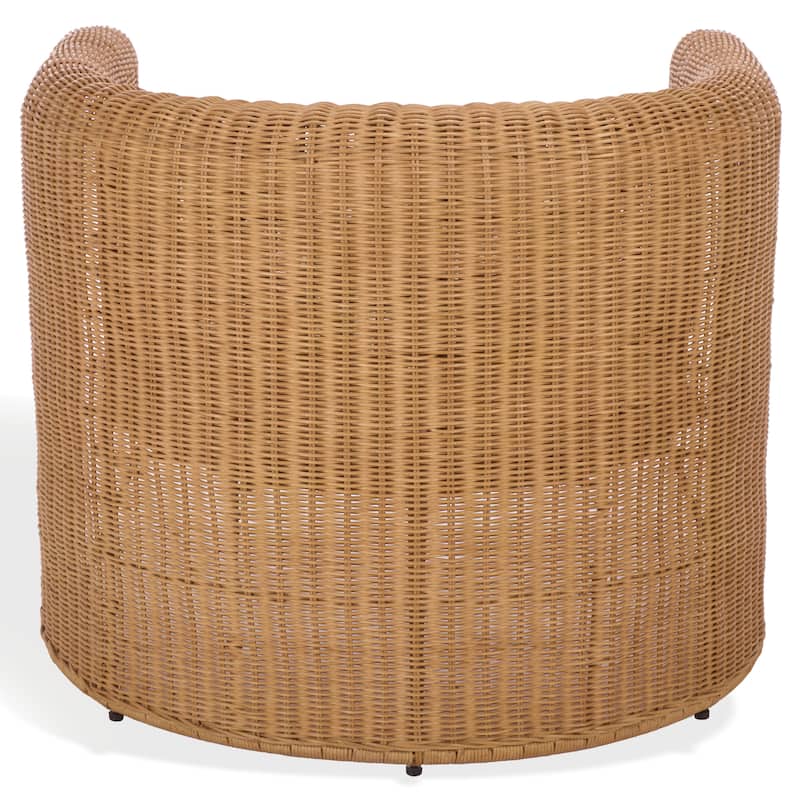 SAFAVIEH Couture O'Reilly Rattan Accent Chair - 34"W x 29"D x 28"H