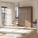 preview thumbnail 12 of 33, Signature Sleep Paramount Queen Murphy Bed, Black Oak