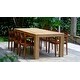 preview thumbnail 4 of 3, Posh Pollen Croatia Teak Dining Table