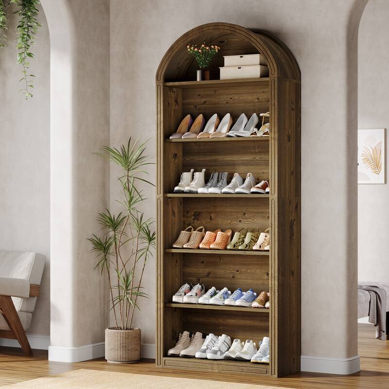Tall Shoe Storage Cabinet for Entryway