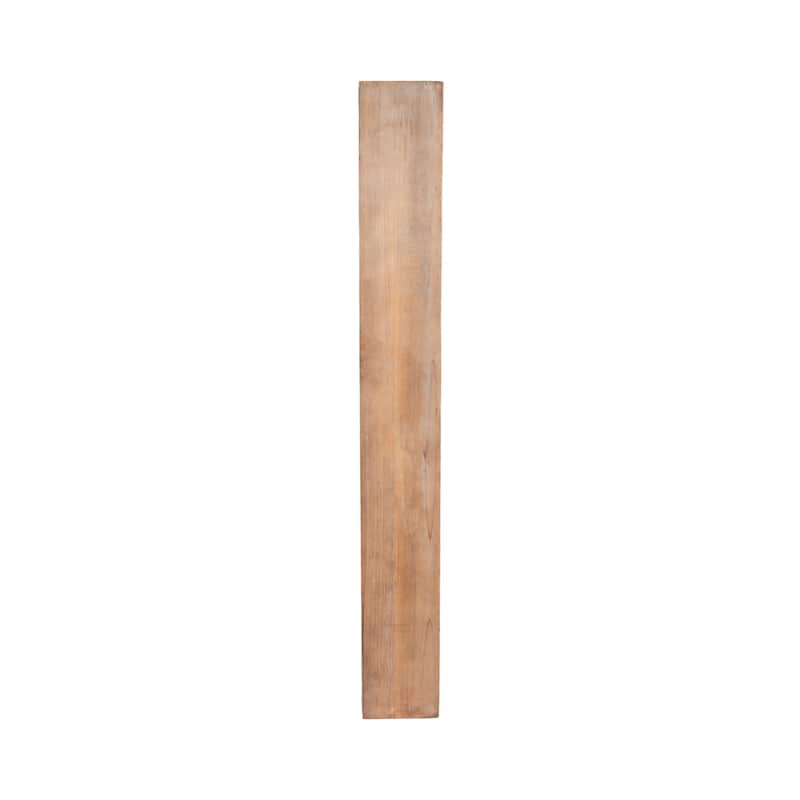 Sagebrook Home Wooden Geometric Wall Shelf