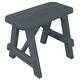 preview thumbnail 2 of 7, Pressure Treated Pine 2' Traditional Bench Charcoal Stain
