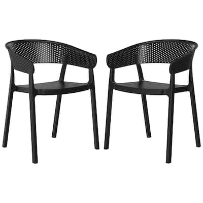 Frond and Form Outdoor Stacking Dining Armchair (Set of 2)