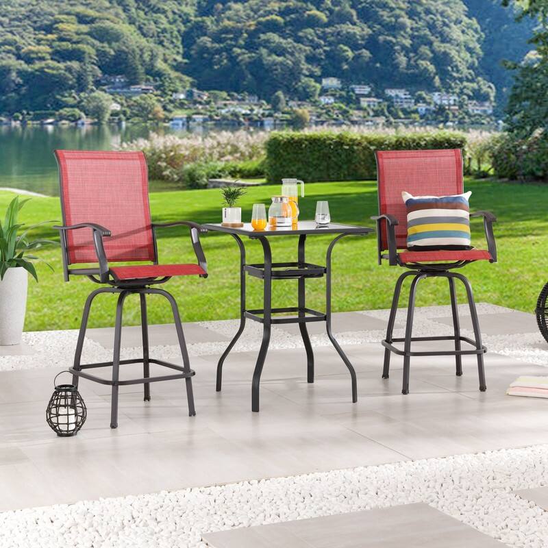 Patio Festival Outdoor 2-Person Bistro Dining Set