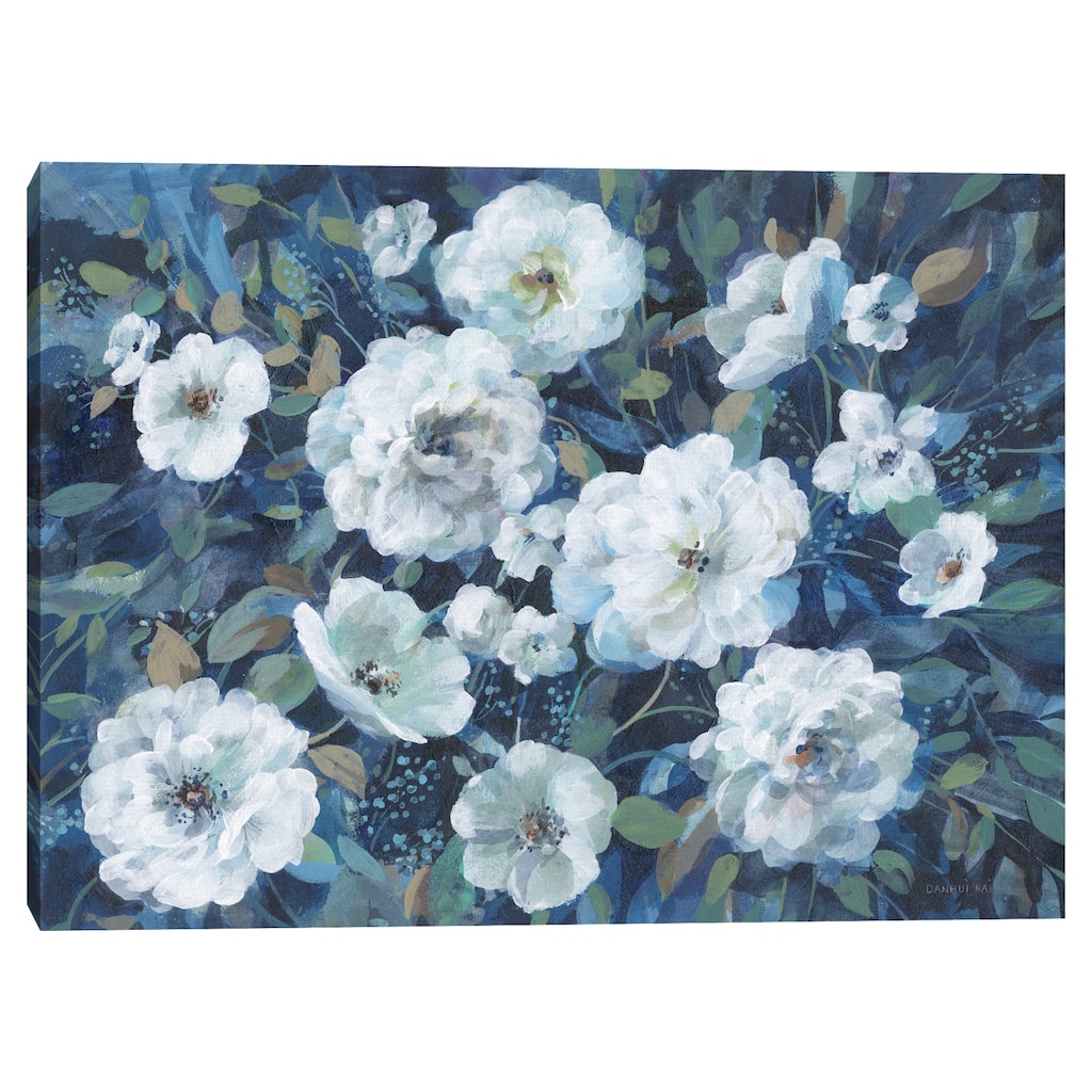 Rugosa Roses by Danhui Nai Canvas Art Print