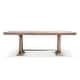preview thumbnail 6 of 5, Furniture of America Eira Distressed Natural 90-inch Wood Extendable Dining Table