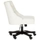 preview thumbnail 6 of 5, Safavieh Soho Swivel Light Cream Desk Chair - 25.2" x 27.2" x 33.9"