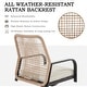 preview thumbnail 49 of 92, Versatile Outdoor Dining Sets w Swivel/Folding Chairs & Steel Slat Table and HDPE Dining Table Set for Gardens, Patios