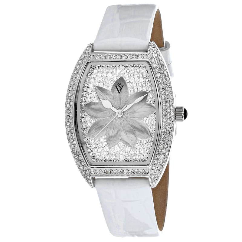 Christian Van Sant Women's Lotus White Dial Watch - CV4851 - 6 (36)